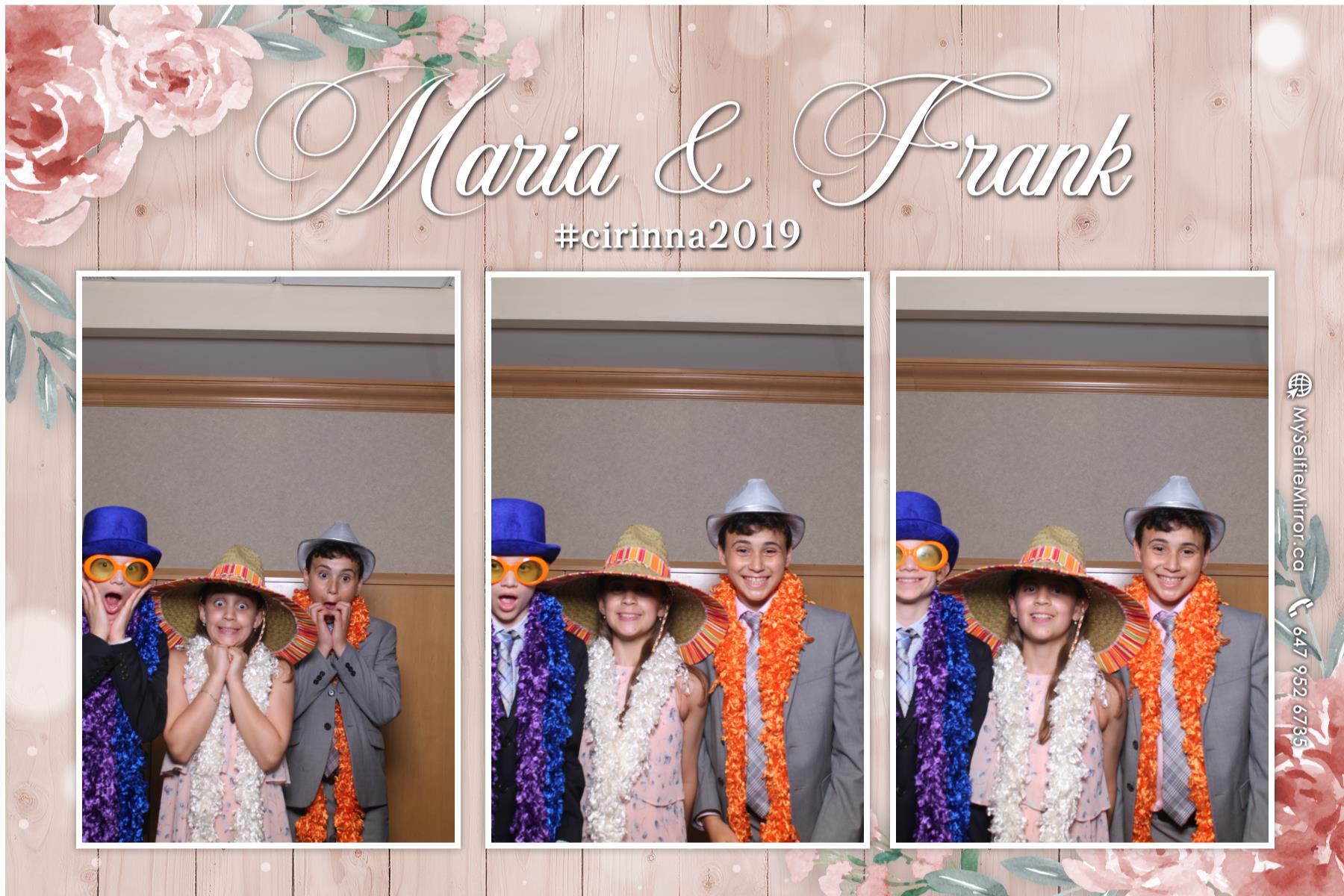 Wedding of Frank and Maria  | View more photos from the event at gallery.myselfiemirror.ca/u/romanmyselfiemirrorca/Wedding-of-Frank-and-Maria